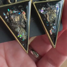 Load and play video in Gallery viewer, Geometric Earrings